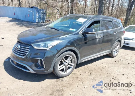 2017 Hyundai Santa Fe Limited Ultimate из США, поврежденный, VIN KM8SRDHF3HU242750